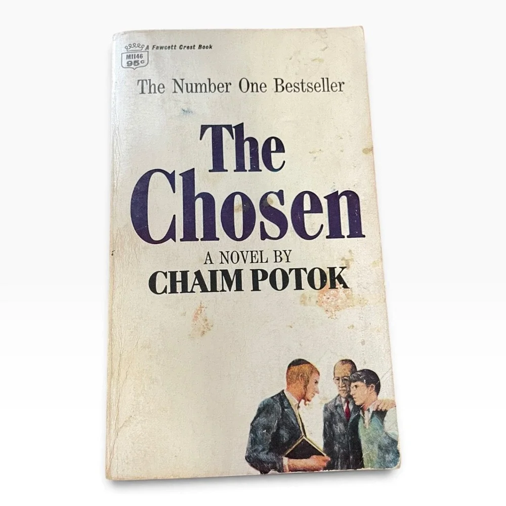 The Chosen by Chaim Potok Vintage Fawcett Crest Paperback Novel 1967